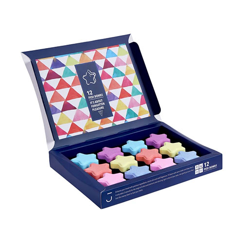 پدی بمب کوکتل پدیکور ستاره ای پک 12تایی ژبن پلاس