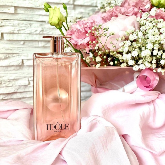 عطر زنانه لانکوم ایدول آورا حجم 100 میلی لیتر