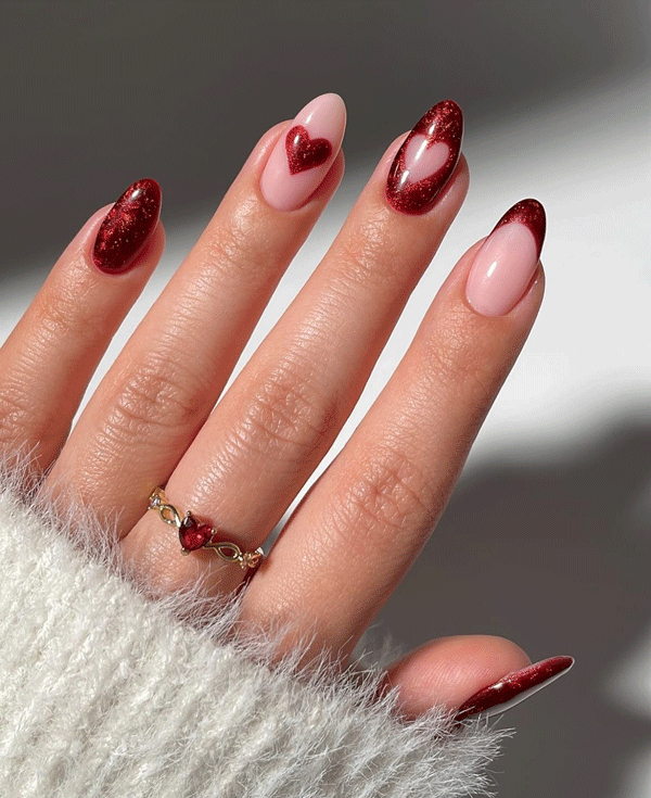 ست ناخن یلدایی کد24