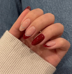 ست ناخن یلدایی کد16