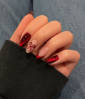 ست ناخن یلدایی کد14