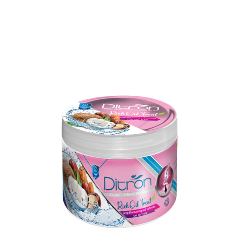 ماسک مو بادام و نارگیل دیترون