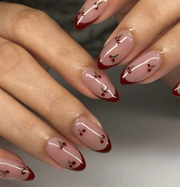 ست ناخن چری کد 4