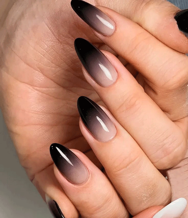 ست ناخن مشکی کد 13