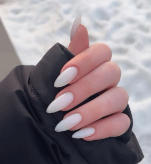 ست ناخن سفید کد 2