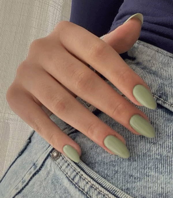 ست ناخن سبز کد 9