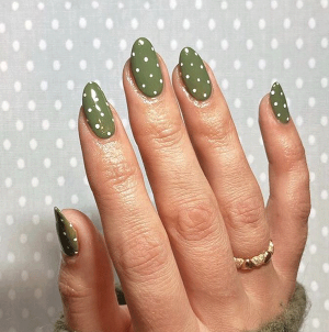 ست ناخن سبز کد 3