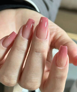 ست ناخن صورتی کد10