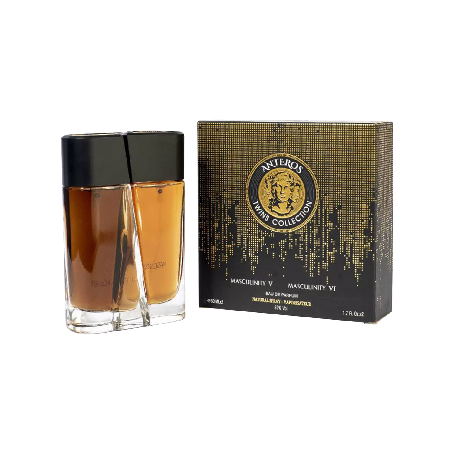 ست ادو پرفیوم مردانه آنتروس مدل مسکولینیتی 5 و 6