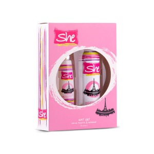 ست هدیه زنانه شی مدل Paris