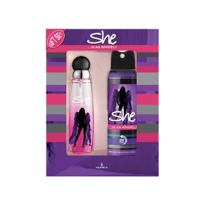 ست هدیه زنانه شی مدل Angel دو تکه