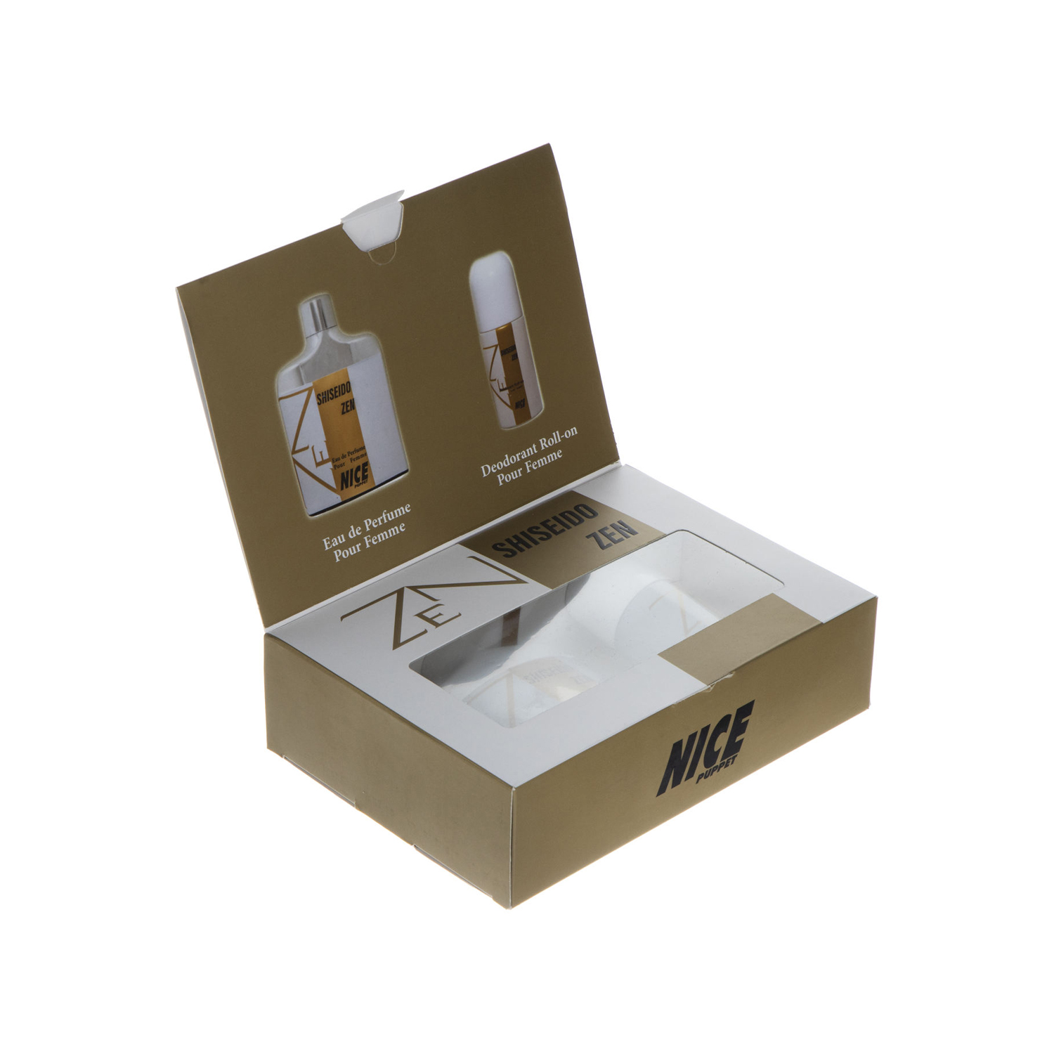 عطر زنانه نایس پاپت مدل Shiseido Zen حجم 82 میلی لیتر به همراه رول ضد تعریق حجم 60 میلی لیتر