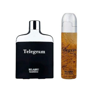 ادوپرفیوم و اسپری مردانه اسکلاره مدل Telegram