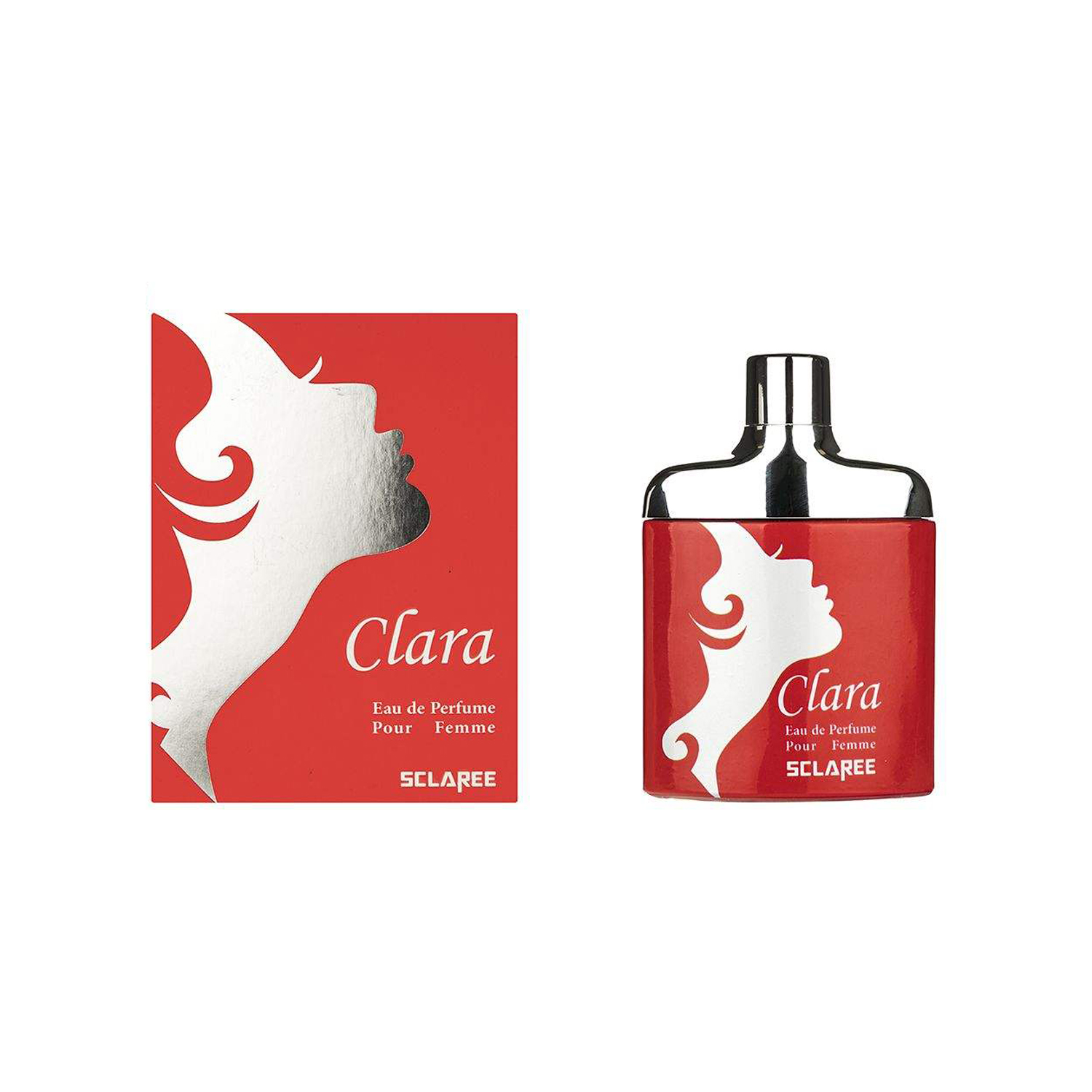 ادوپرفیوم زنانه اسکلاره مدل Clara حجم 85 میلی لیتر به همراه ادوپرفیوم مردانه اسکلاره مدل Jason حجم 100 میلی لیتر