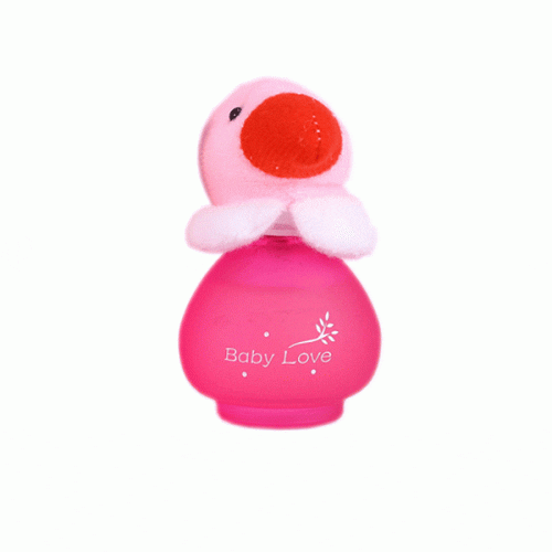 عطر کودک بیبی لاو مدل پرنده صورتی