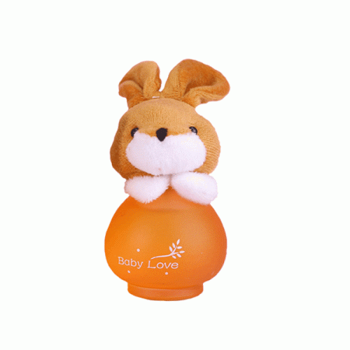 عطر کودک بیبی لاو مدل خرگوش قهوه ای