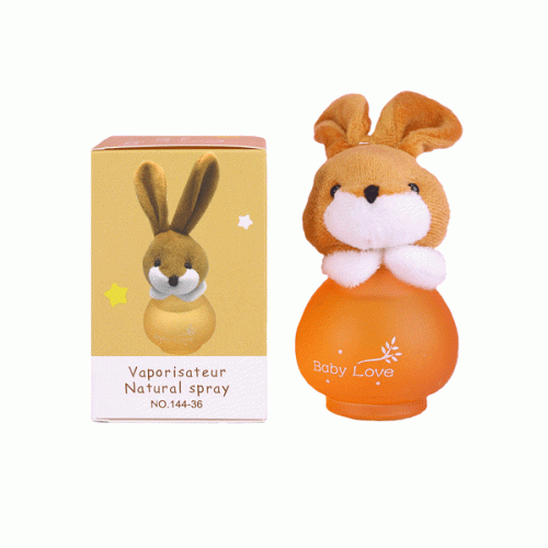 عطر کودک بیبی لاو مدل خرگوش قهوه ای