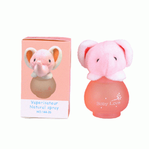 عطر کودک بیبی لاو مدل فیل صورتی