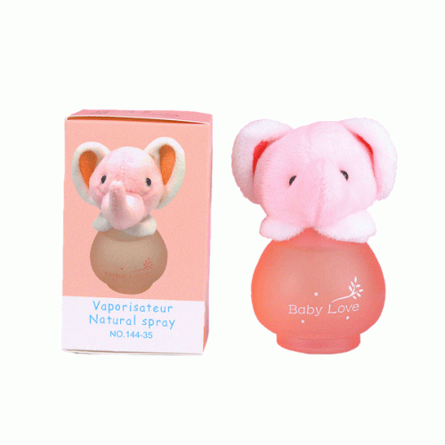 عطر کودک بیبی لاو مدل فیل صورتی