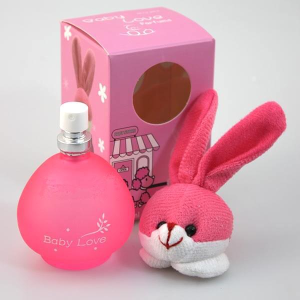 عطر دخترانه مدل خرگوشی بیبی لاو