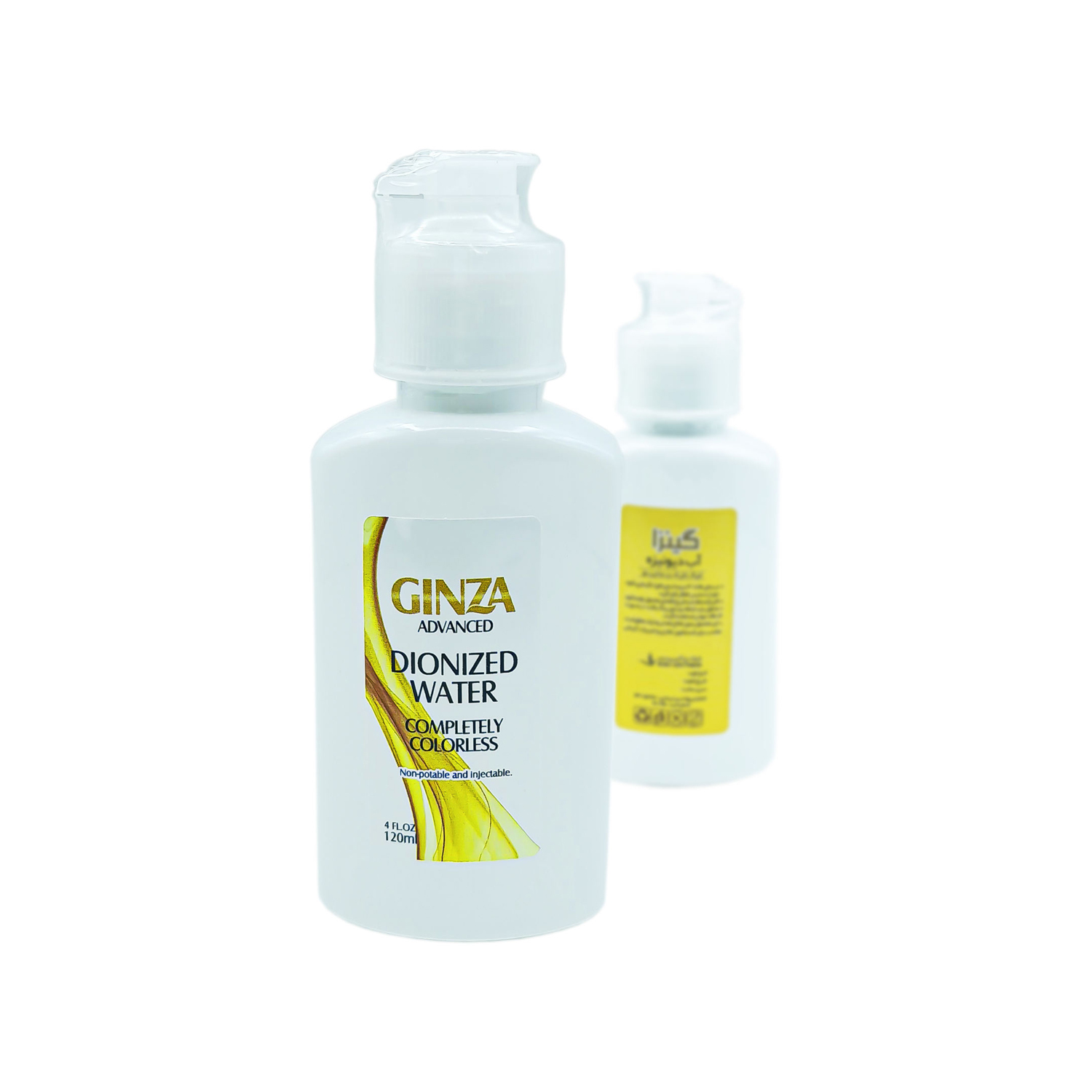 محلول شستشوی لنز گینزا مدل DW-120 حجم 120 میلی لیتر