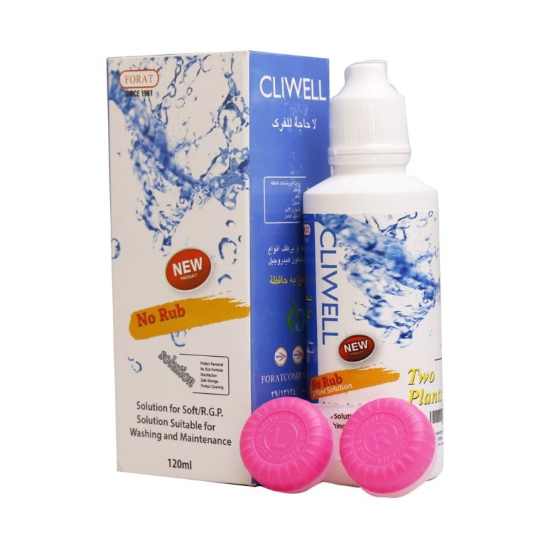 مایع لنز کلیول حجم 120 میلی لیتر