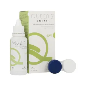 مایع شستشو لنز تماسی نرم کویینز یونیال سولکو 60 میلی لیتر