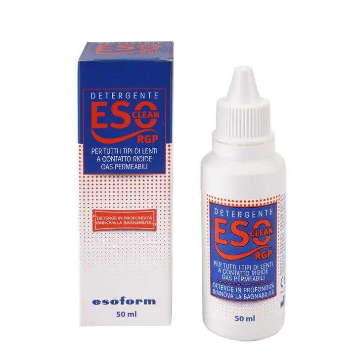 محلول شستشو لنز هارد اسوفرم مدل ESOCLEAN حجم 50 میلی لیتر